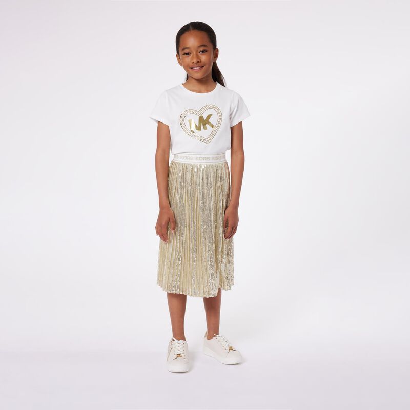 Michael Kors Sequined Pleated Skirt 4 - 6Y image number 2